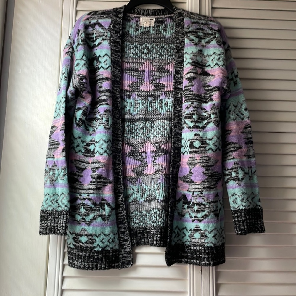 Patterned Cardigan